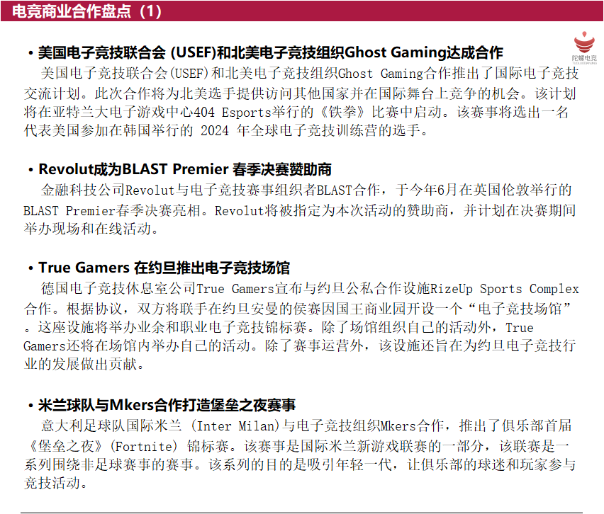 陀螺电竞周报丨EDG夺得2024VCTCN联赛im电竞平台第一赛段冠军；王者荣耀IP新游冷启动上线(图2)