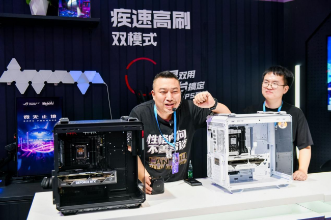 im电竞网站竞无止境信仰集结！ROG玩家国度电竞神装嗨翻BW2024(图8)