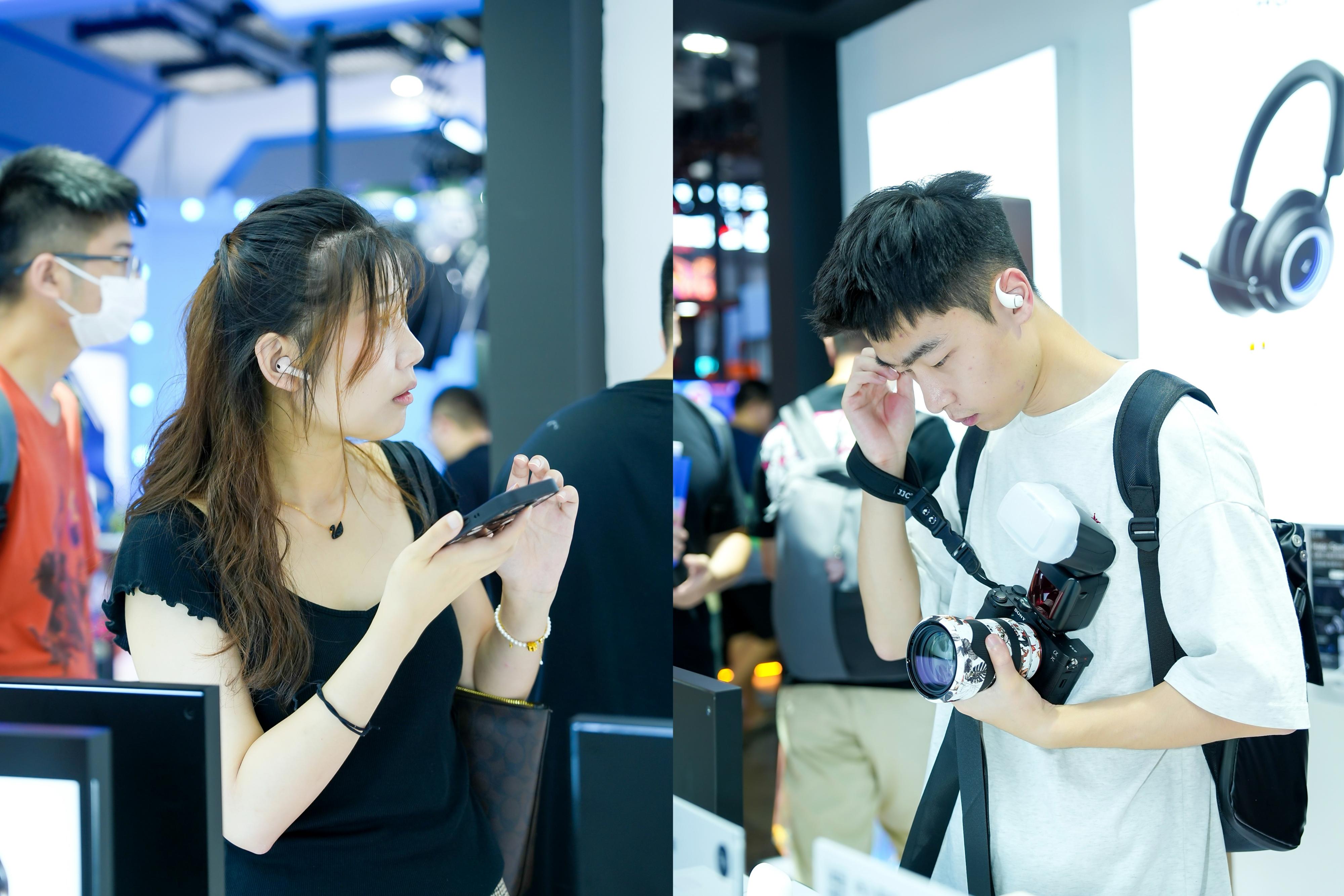 漫步者花再携新品电竞耳机参加2024ChinaJoy破次元相见完美落幕!(图7)