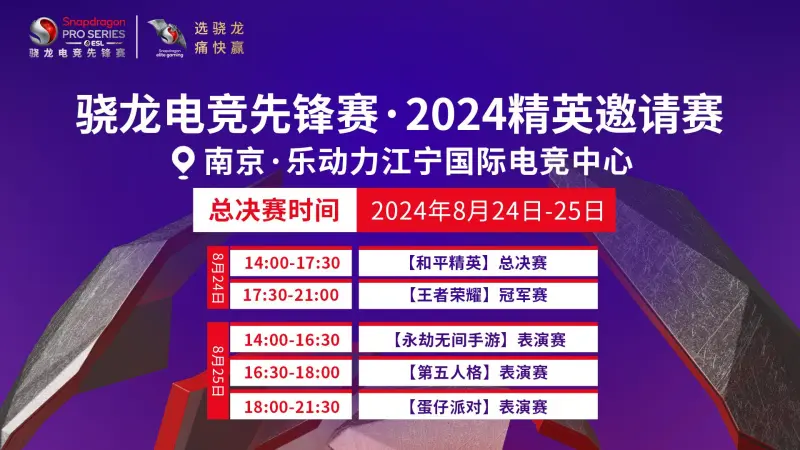 im电竞平台风云际会骁龙电竞先锋赛·2024精英邀请赛线下赛热血来袭再现盛宴！(图2)
