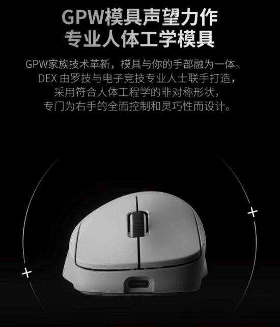 im电竞网站罗技GPW4朱雀、鹰眼鼠标发布！对称+非对称设计首发1199元(图1)