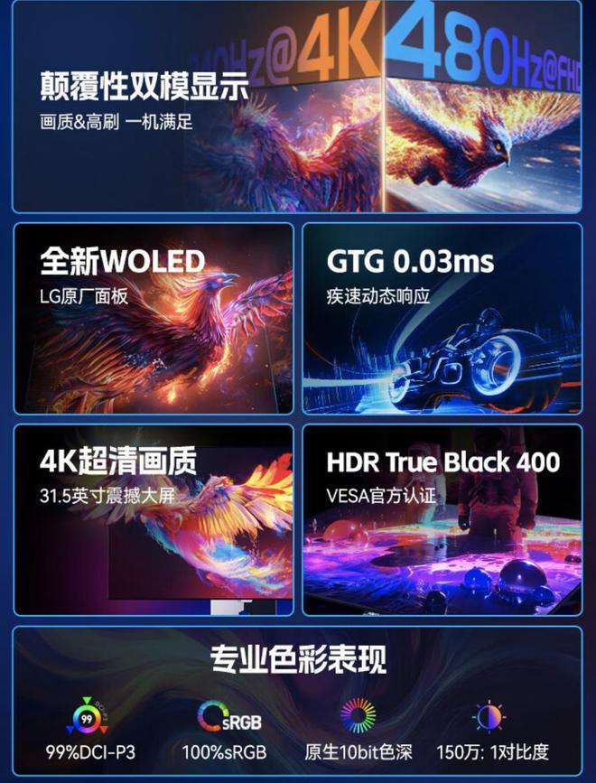 2024双11性价比OLED显示器推荐高端玩家升级不容错过！im电竞平台(图11)