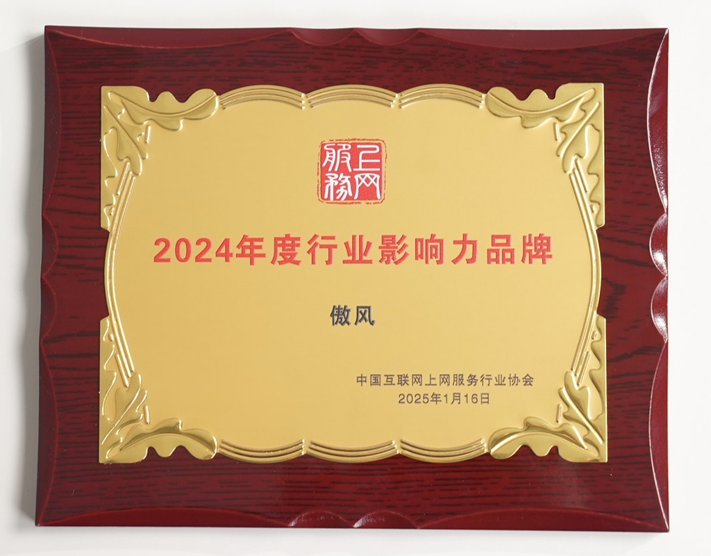 行业认可！傲风荣获2024年度行业影响力品im电竞网站牌助力电竞体验升级(图1)