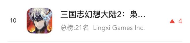 新品闯进畅销榜前十灵犀互娱再下一城(图1)