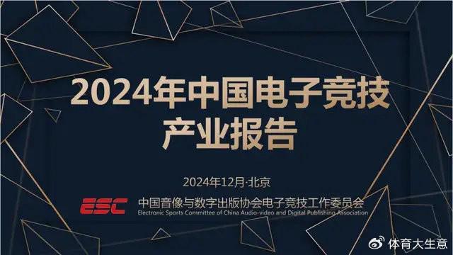 2024中国电竞产业报告：国内电竞用户约490亿射击类游戏玩家占14(图1)
