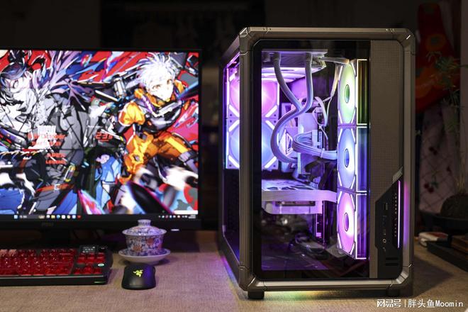 im电竞网站不仅颜值出众更兼顾散热的电竞海景房机箱乔思伯X400来了(图1)