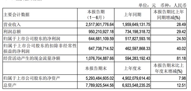 “游戏茅”吉比特上半年业绩增长超两成《问道手游》流水下降拟每股派66元(图1)