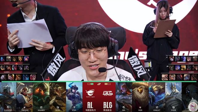 ON想学Keria结果变小丑！AL击败BLG赢下电竞春晚(图1)
